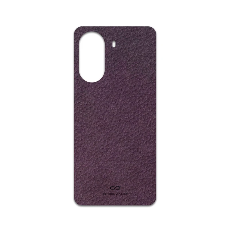 برچسب پوششی ماهوت مدل Purple-Leather مناسب برای گوشی موبایل شیائومی Poco X7 Pro