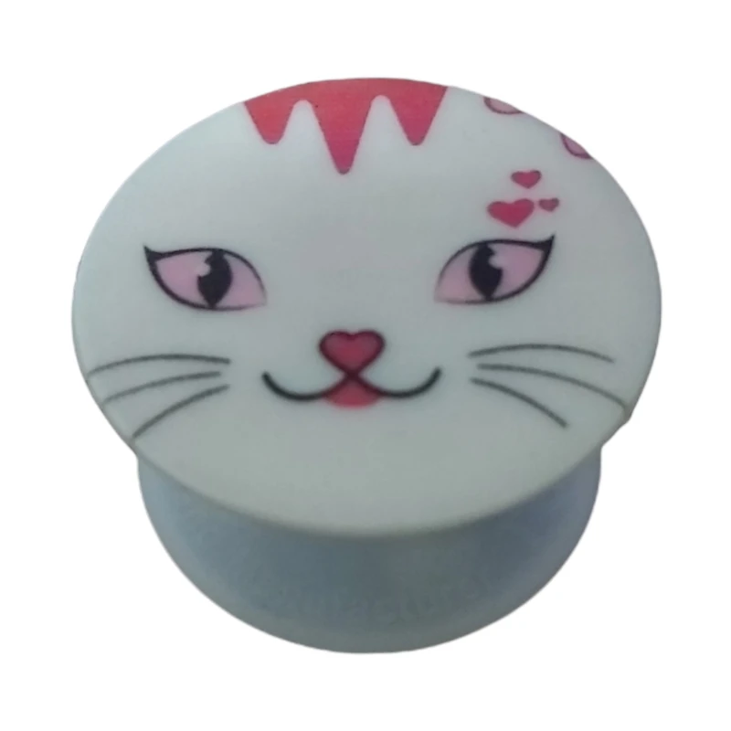  پایه نگهدارنده گوشی موبایل و تبلت پاپ سوکت طرح گربه مدل Cat