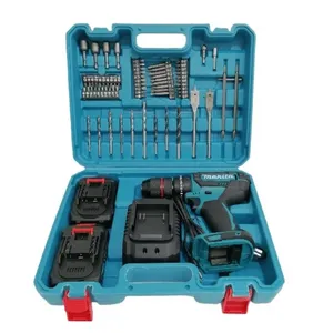 دریل پیچ گوشتی شارژی  مدل 88v max مجموعه 69 عددی