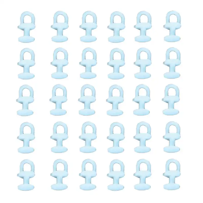 گیره پرده آلمامد کد RED30 بسته 30 عددی