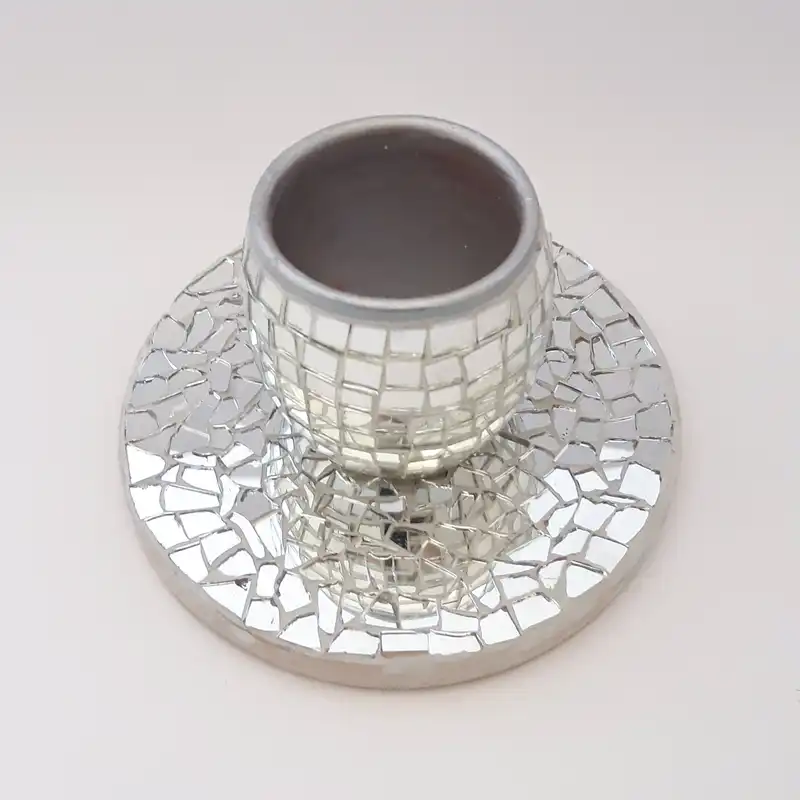 زیر لیوانی خط هنر مدل آینه کاری