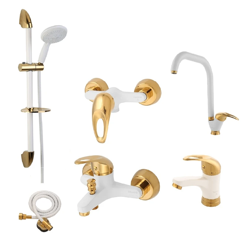 ست شیرآلات ترنم مدل سولارST2 مجموعه 6 عددی 