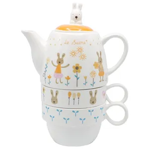 سرویس چای خوری 4 پارچه دیزاین مدل Tea For Two1