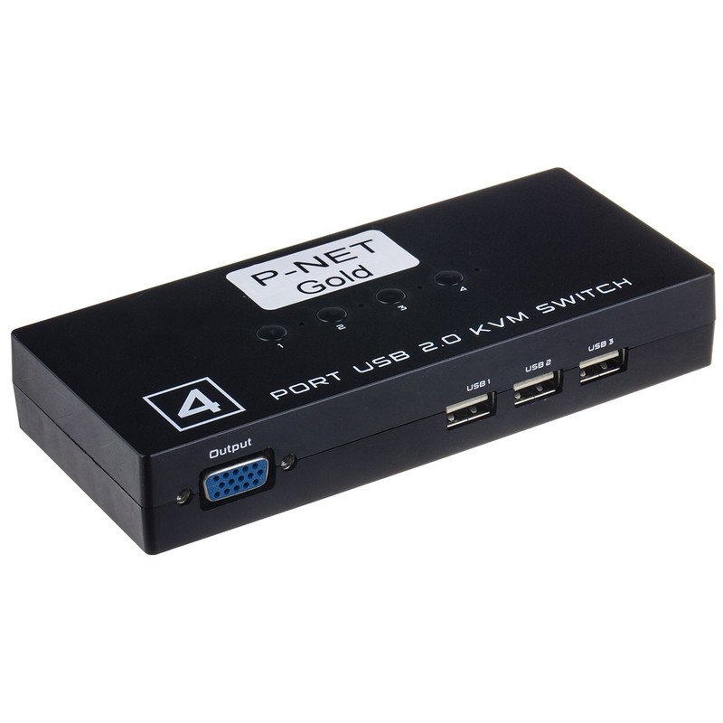 سوییچ 4 پورت KVM اف جی گیر مدل FJ-410UK