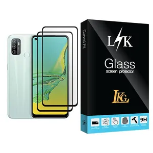 LKG LK Glass MIX002 Screen Protector For Oppo A33 (2020) Pack Of 2
