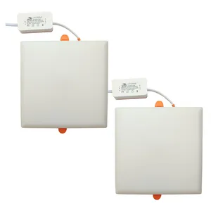 هالوژن سقفی ال ای دی 25 وات دیپلمات مدل فول لایت طرح فنر متغیر توکار مربع بسته 2 عددی