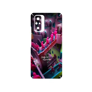 MAHOOT Squid Game Cover Sticker for Xiaomi Redmi Note 10 Pro Max