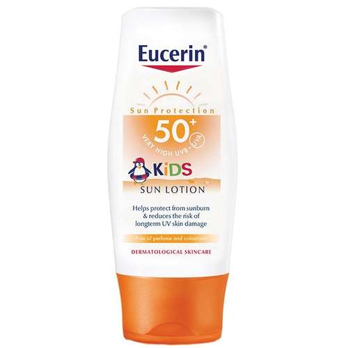لوسیون ضد آفتاب کودکان اوسرین مدل +SPF 50 حجم 150 میلی لیتر