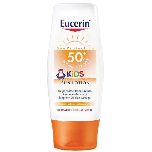 لوسیون ضد آفتاب کودکان اوسرین مدل +SPF 50 حجم 150 میلی لیتر