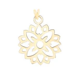 آویز گردنبند طلا 18 عیار زنانه الن نار مدل ELN3021