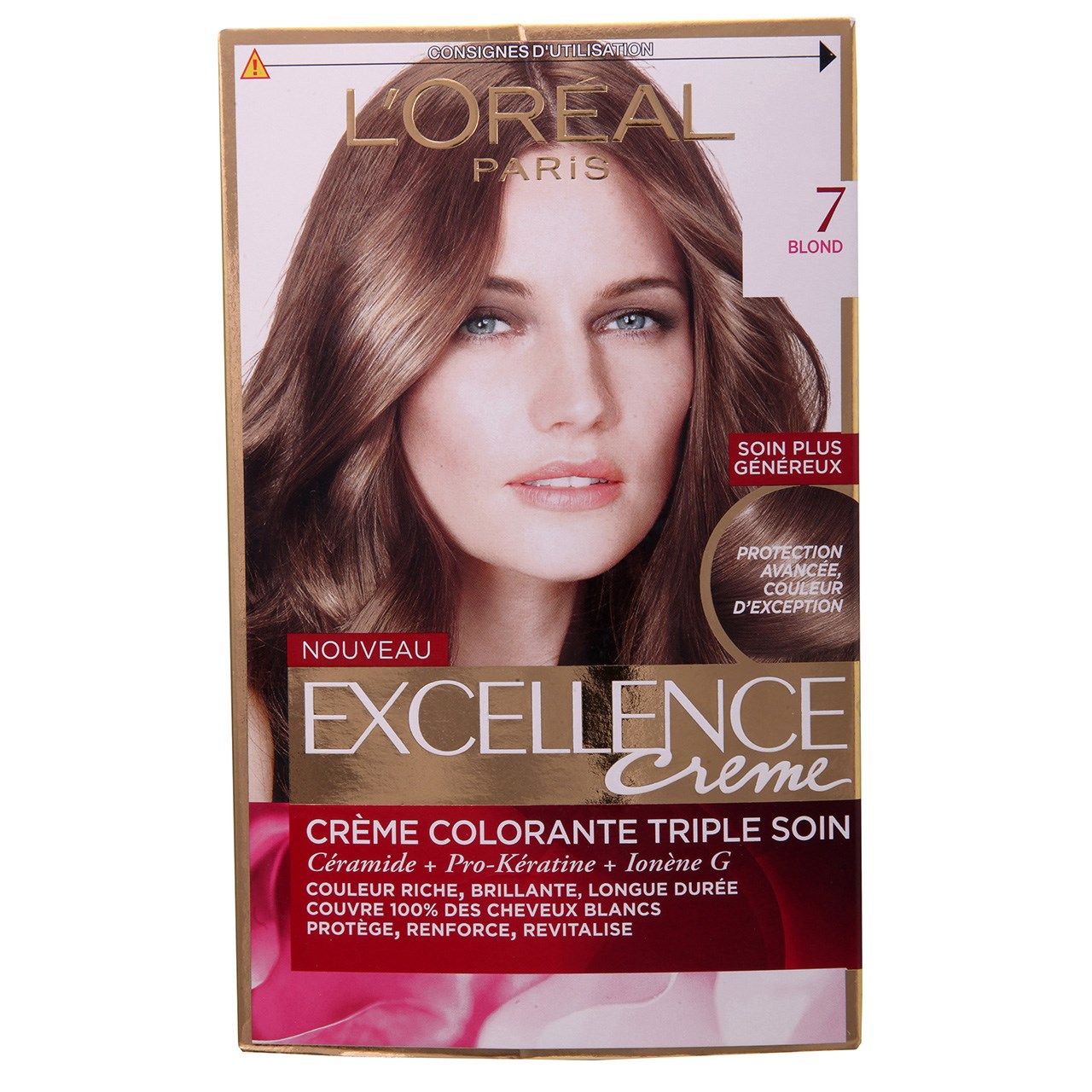 کیت رنگ مو لورآل مدل Excellence شماره 7 -  - 1