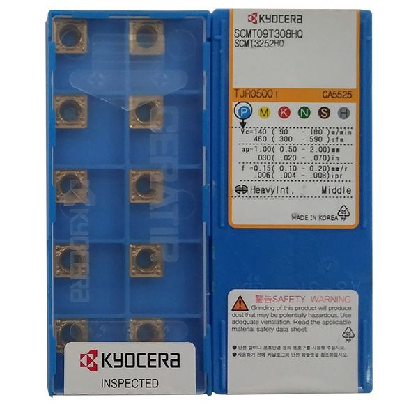 اینسرت کیوسرا SCMT 09T308 HQ CA5525 بسته 10 عددی اینسرت کیوسرا SCMT 09T308 HQ CA5525 بسته 10 عددی