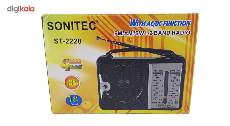 رادیو 4 باند سونیتک مدل ST-2220