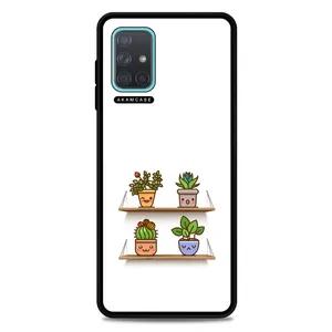 AKAM AMC-WSGA71-CACTUS-38 Cover For Samsung Galaxy A71