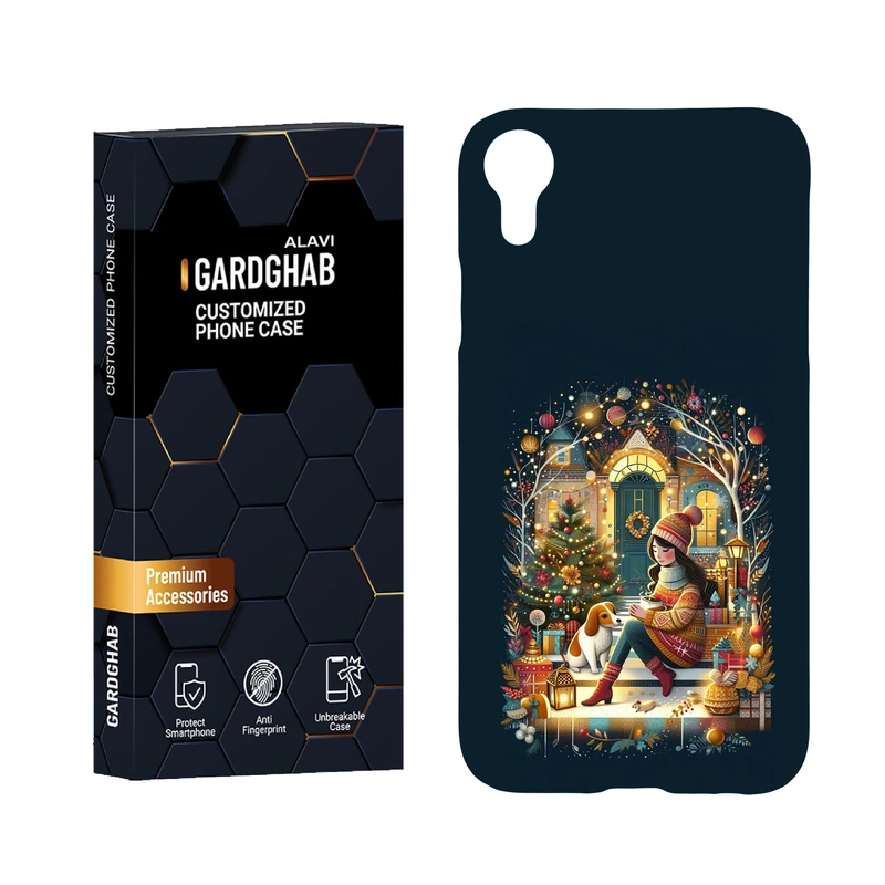 کاور گارد قاب علوی مدل هنری مناسب برای گوشی موبایل اپل iPhone XR