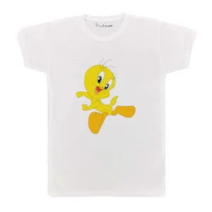 تی شرت بچگانه پرمانه طرح توییتی کد pmt.4379