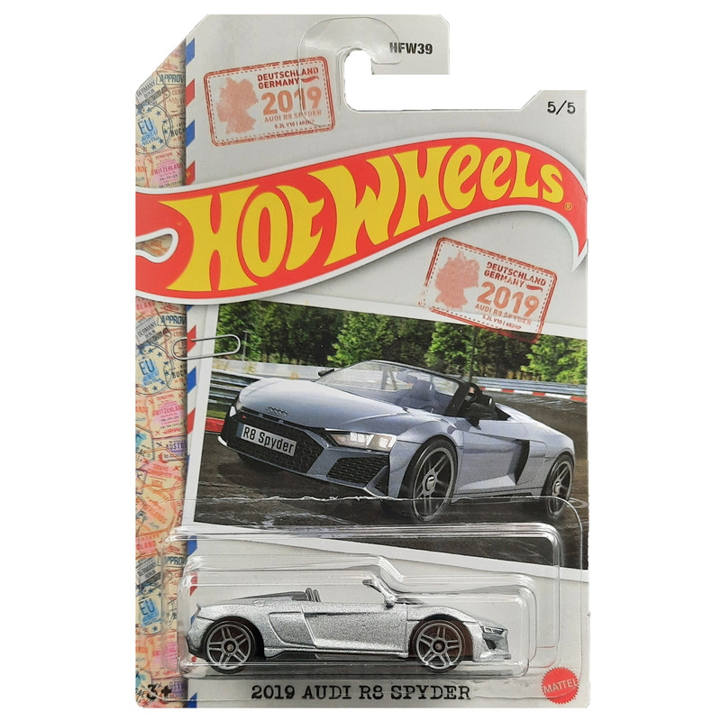 ماشین بازی هات ویلز مدل 2019 AUDI R8 SPYDER