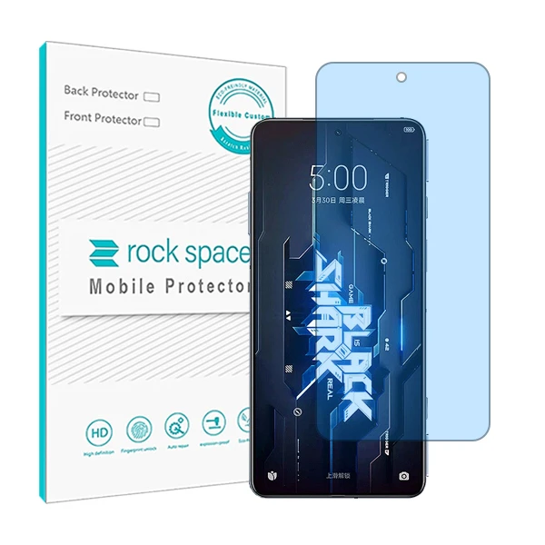 محافظ صفحه نمایش ضد اشعه آبی  راک اسپیس مدل HyBLU مناسب برای گوشی موبایل شیائومی Black Shark 5 RS