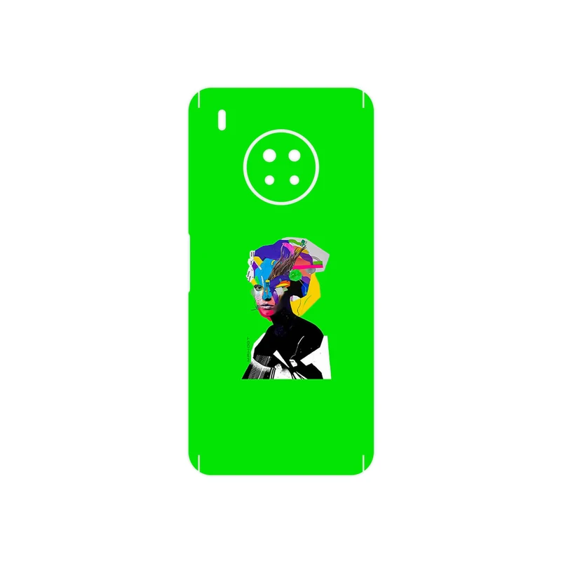 برچسب پوششی ماهوت مدل Collage of Women Portrait 3 مناسب برای گوشی موبایل هوآوی Y9a