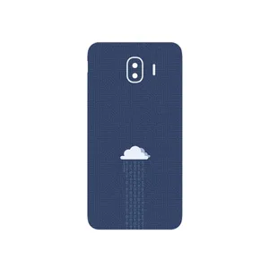 MAHOOT Minimal Data Cloud Cover Sticker for Samsung Galaxy J4