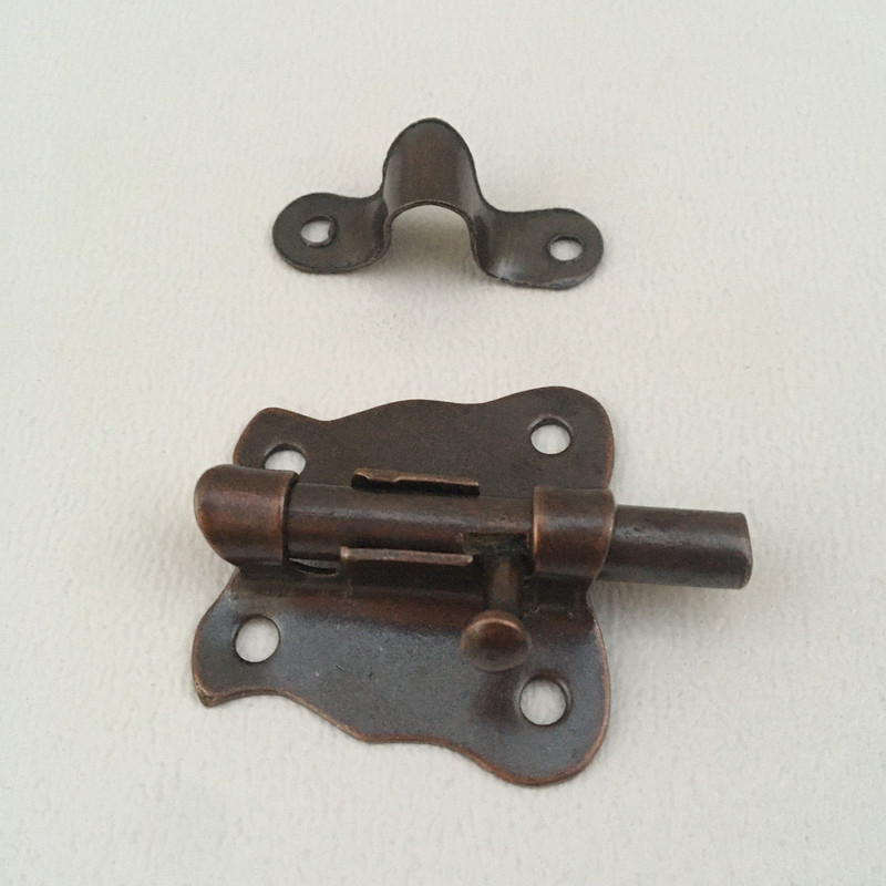 قفل کشویی پروانه‌ای مدل 818 بسته 3 عددی