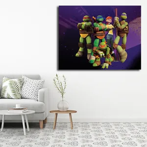 تابلو شاسی کودک مدل لاکپشت های نینجا کد 19