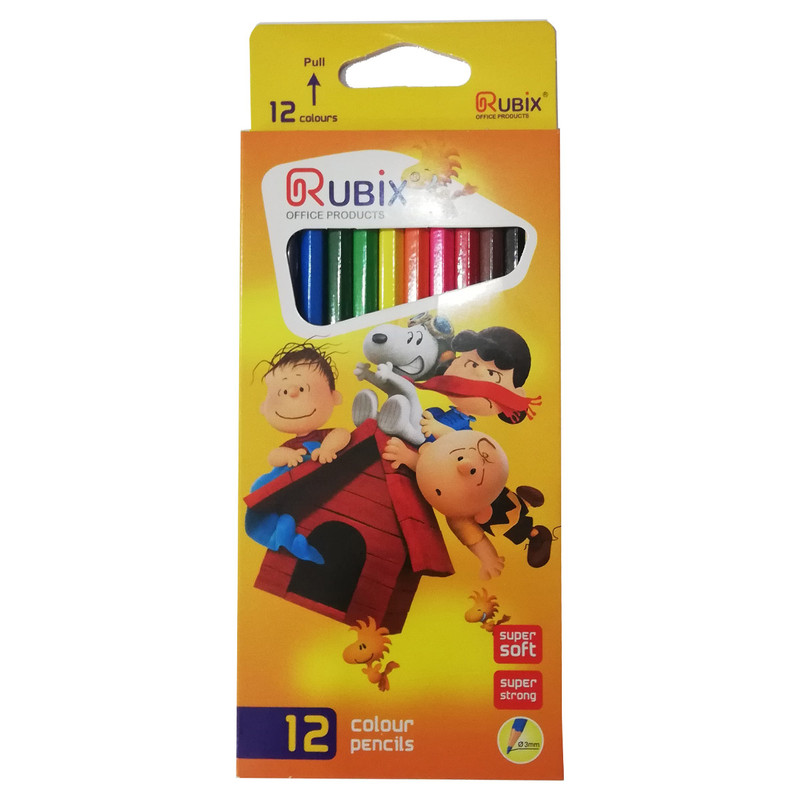 مداد رنگی 12 رنگ روبیکس مدل 4507806