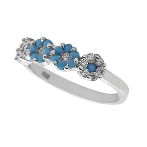 انگشتر نقره زنانه مدل ed1012