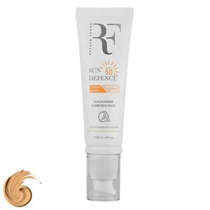 کرم ضد آفتاب رنگی آر.اف رویال فم SPF50 مدل Fusion مناسب برای پوست چرب و مختلط حجم 50 میلی لیتر