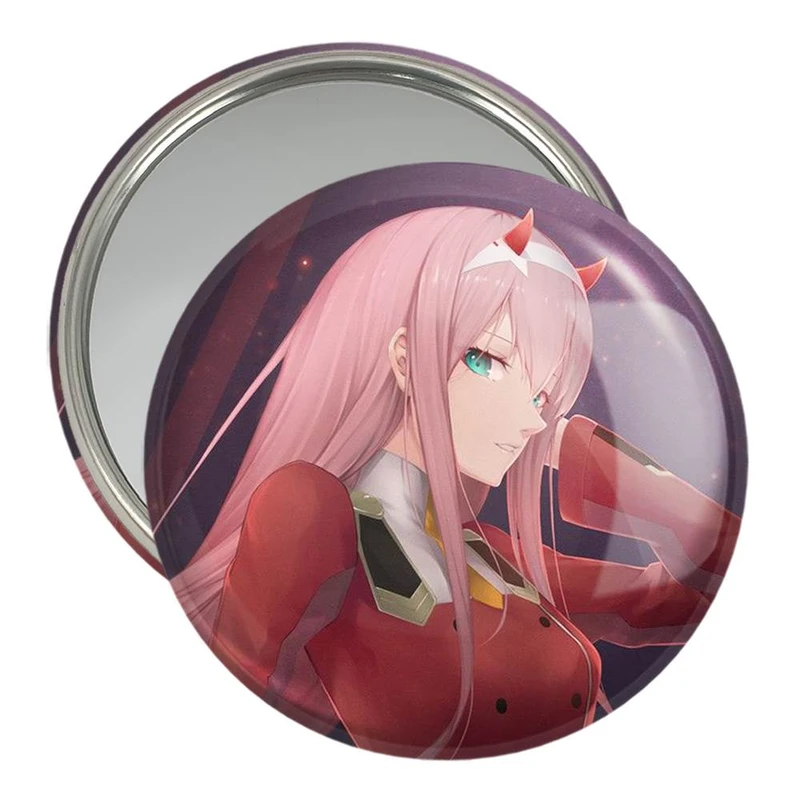 آینه جیبی خندالو مدل زیروتو انیمه دارلینگ Darling  کد 10512