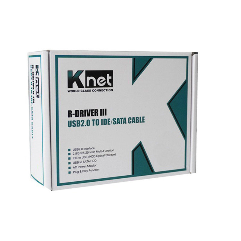 مبدل USB 2.0 به SATA/IDE کی نت مدل KC-OU20I