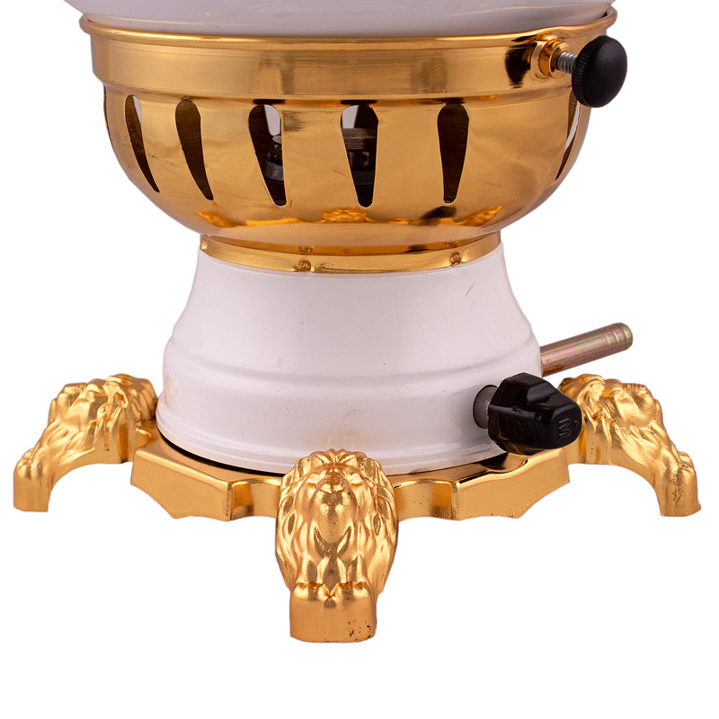 سماور گازی مدل A3 عدسی شکل گنجایش 8 لیتر