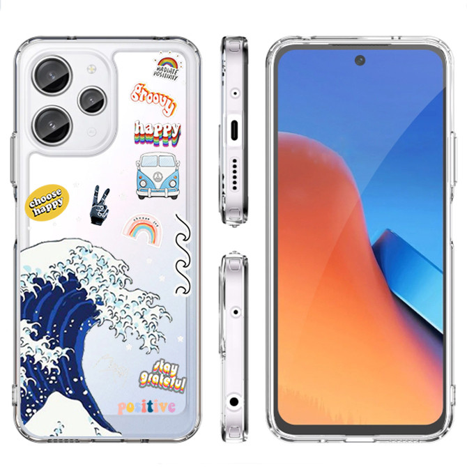 کاور طرح Wave مناسب برای گوشی موبایل شیائومی Redmi12  