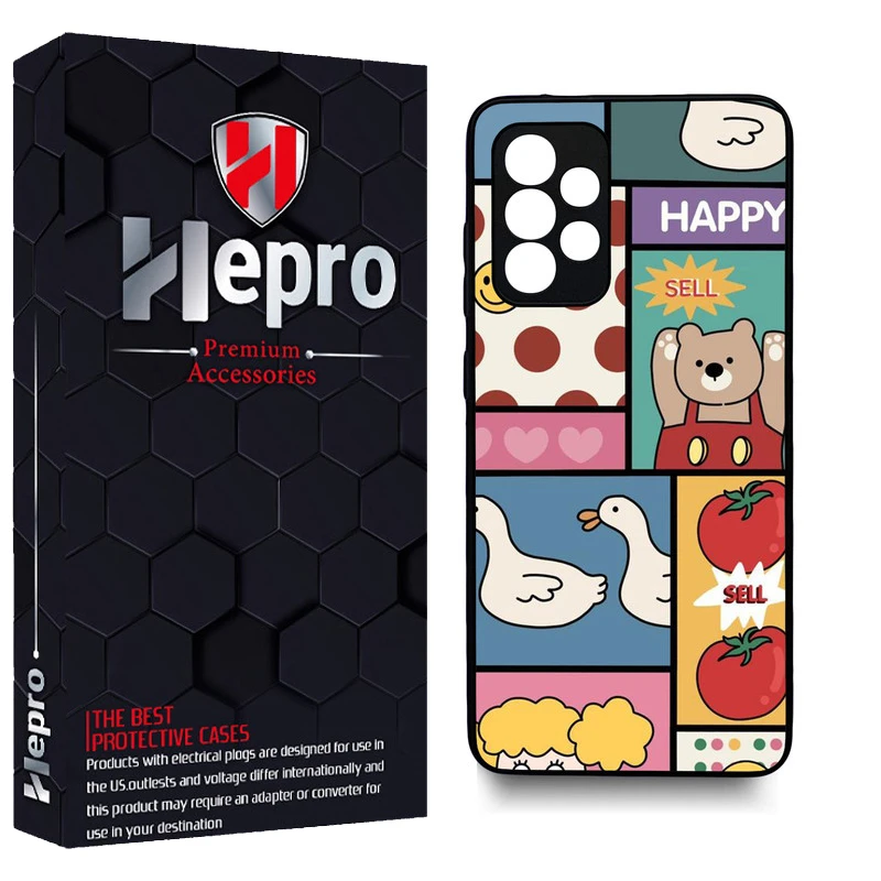 کاور هپرو طرح فانتزی مدل TPU مناسب برای گوشی موبایل سامسونگ Galaxy A73