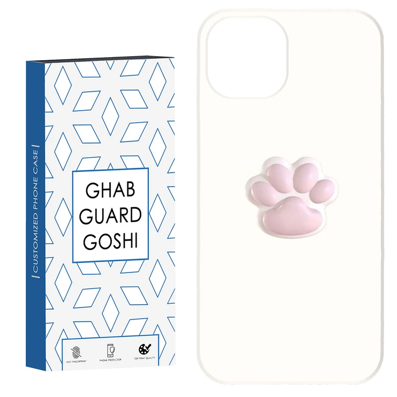 کاور قاب گارد گوشی طرح گربه کد Dimo-329 مناسب برای گوشی موبایل اپل iPhone 13 / 14