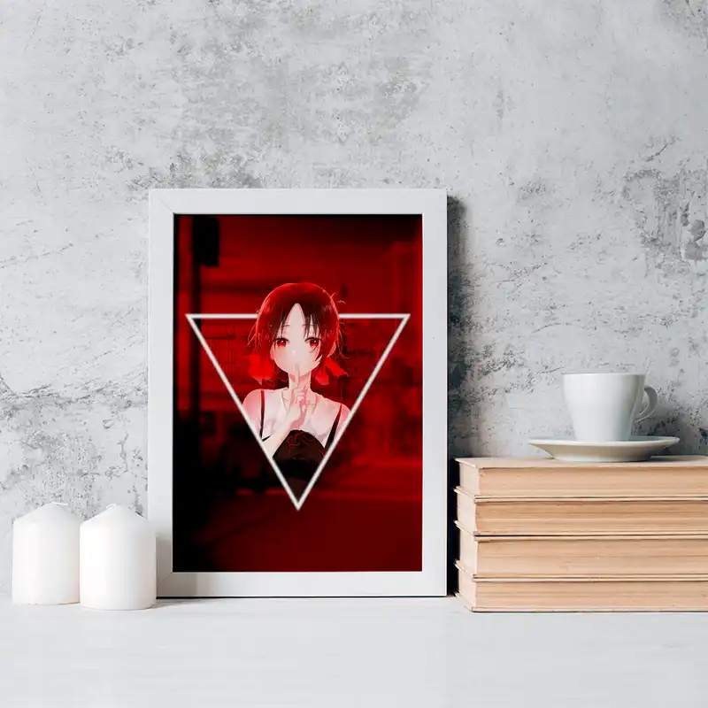 تابلو خندالو مدل کاگویا ساما انیمه کاگویا ساما کد 16052