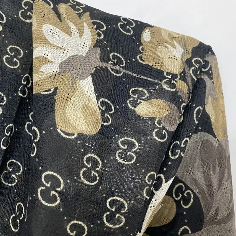 روسری زنانه مدل نخی گارزا ژاکارد دست دوز کد 06