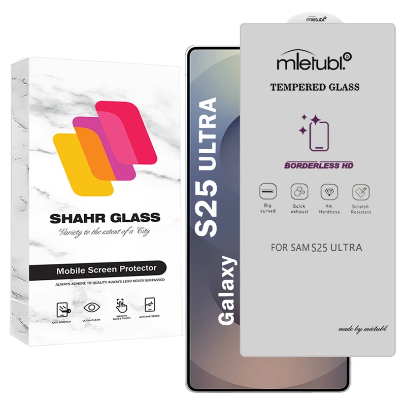 محافظ صفحه نمایش شهر گلس مدل WSUPERD مناسب برای گوشی موبایل سامسونگ Galaxy S25 Ultra 5G