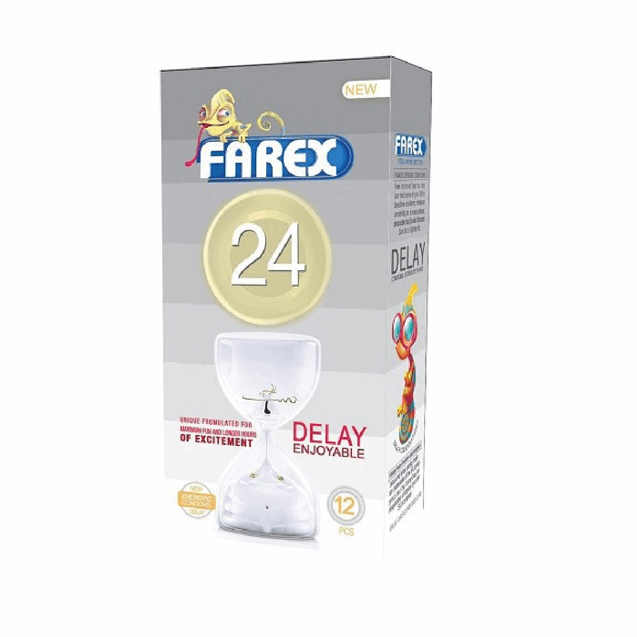 کاندوم فارکس مدل Delay 24 بسته 12 عددی