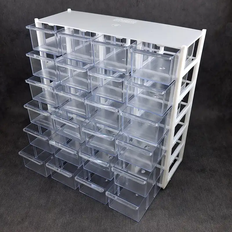 جعبه نخ و سوزن مدل 24 کشو B06