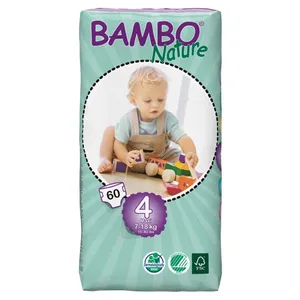 پوشک بامبو مدل Maxi-Tallpack سایز 4 بسته 60 عددی