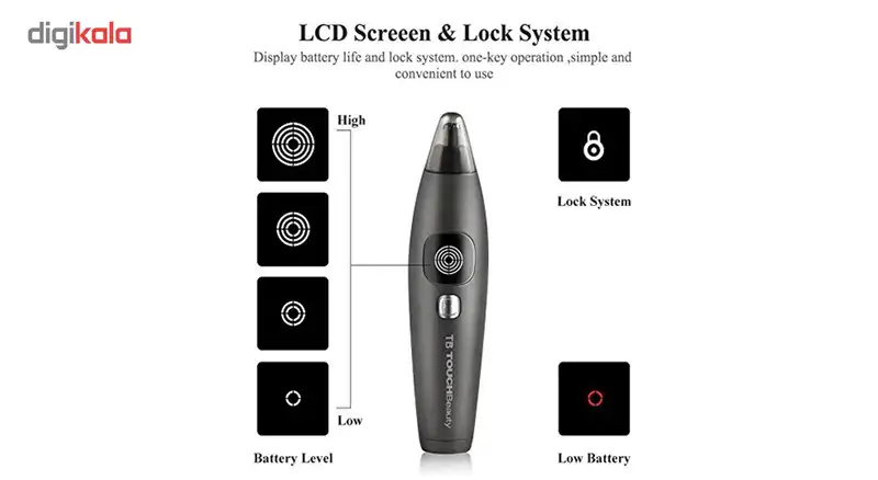 موزن گوش و بینی تاچ بیوتی مدل TB1651