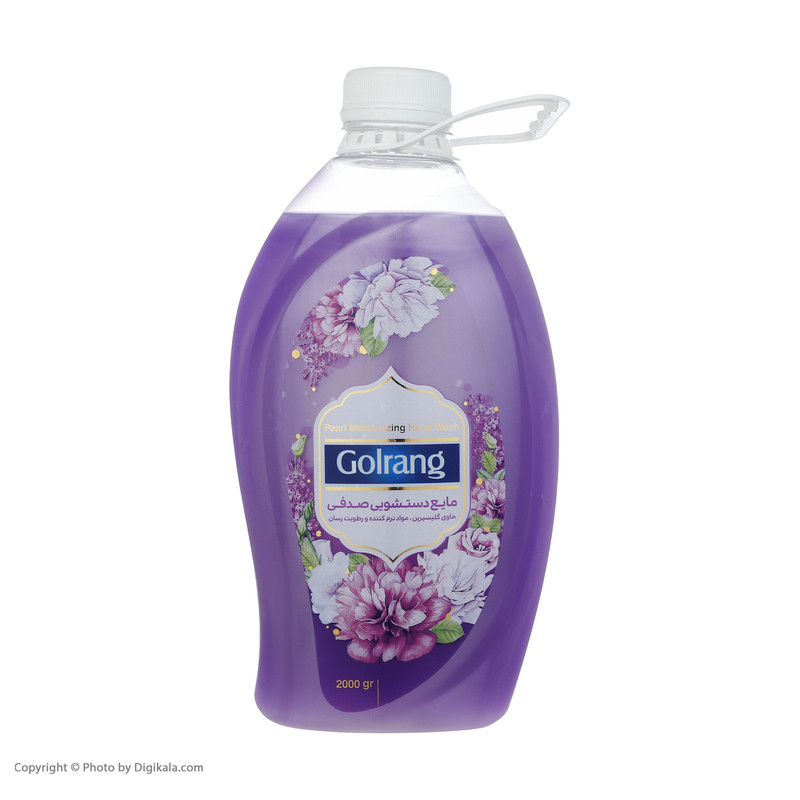 مایع دستشویی صدفی گلرنگ مدل purple وزن 2 کیلوگرم