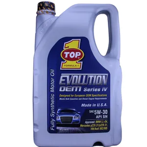 روغن موتور خودرو تاپ وان مدل Evolution 5W-30 حجم 1 لیتر