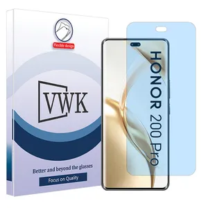VWK Tough anti-blue screen protector suitable for Honor 200 Pro mobile phone