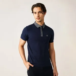 پولوشرت آستین کوتاه مردانه تکنیک پلاس 07 مدل TS118 NBG
