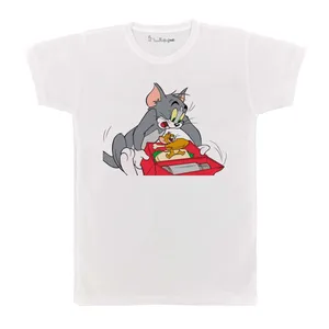 تی شرت بچگانه پرمانه طرح tom and jerry کد pmt.2931