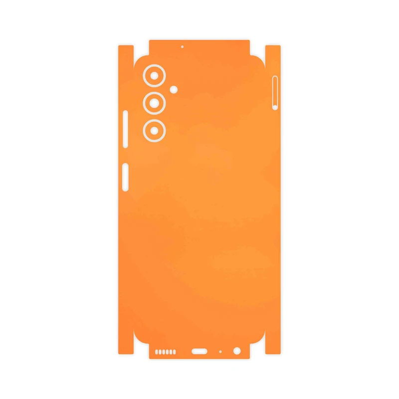 برچسب پوششی ماهوت مدل Matte-Orange-FullSkin مناسب برای گوشی موبایل سامسونگ Galaxy A05s