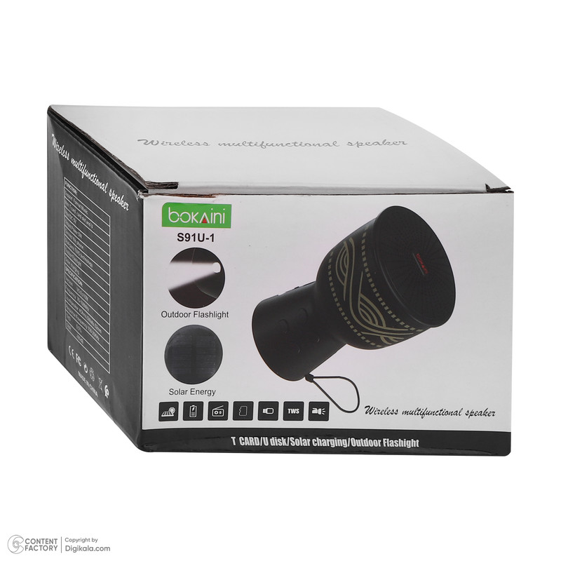 اسپیکر بلوتوثی قابل حمل بوکاینی مدل S91U-1