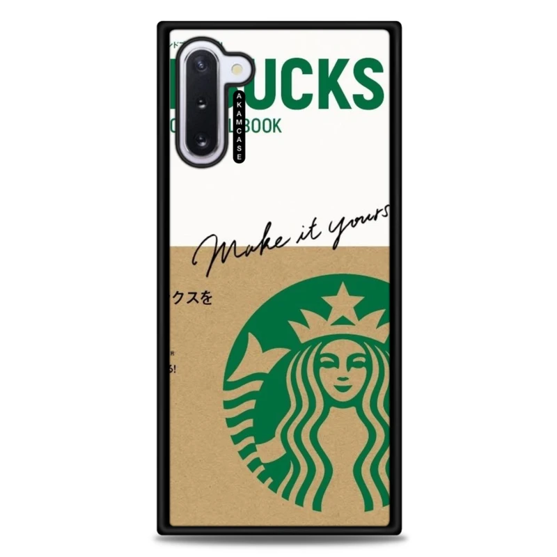 کاور آکام مدل AMCWSGN10-STARBUCKS6 مناسب برای گوشی موبایل سامسونگ Galaxy Note 10